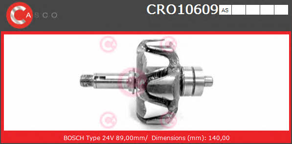 Casco CRO10609AS Rotor generator CRO10609AS: Buy near me in Poland at 2407.PL - Good price!