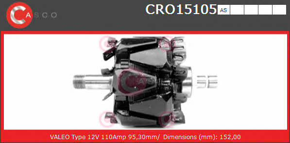 Casco CRO15105AS Läufer, generator CRO15105AS: Kaufen Sie zu einem guten Preis in Polen bei 2407.PL!