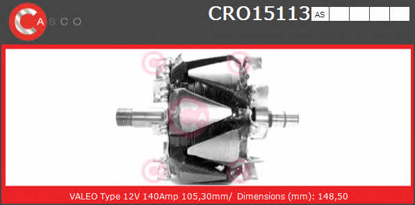 Casco CRO15113AS Läufer, generator CRO15113AS: Kaufen Sie zu einem guten Preis in Polen bei 2407.PL!