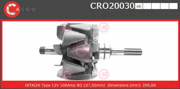 Casco CRO20030AS Ротор генератора CRO20030AS: Отличная цена - Купить в Польше на 2407.PL!