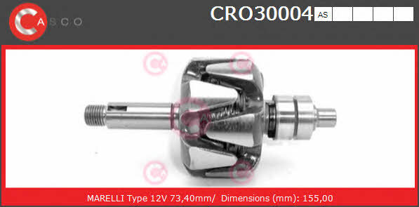 Casco CRO30004AS Rotor generator CRO30004AS: Buy near me in Poland at 2407.PL - Good price!