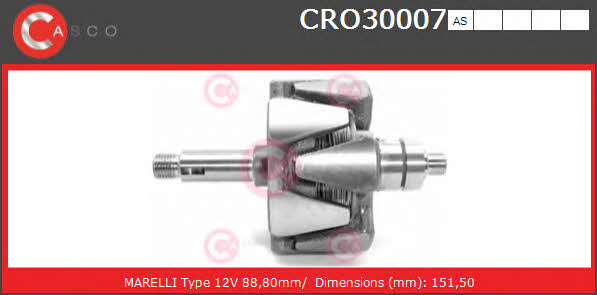Casco CRO30007AS Rotor generator CRO30007AS: Buy near me in Poland at 2407.PL - Good price!