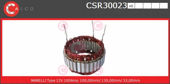 Casco CSR30023AS Статор генератора CSR30023AS: Отличная цена - Купить в Польше на 2407.PL!