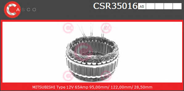 Casco CSR35016AS Alternator stator CSR35016AS: Buy near me in Poland at 2407.PL - Good price!