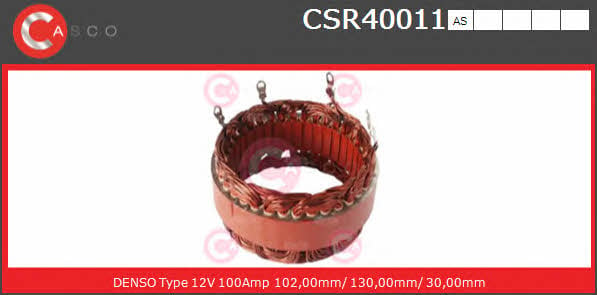 Casco CSR40011AS Alternator stator CSR40011AS: Buy near me in Poland at 2407.PL - Good price!