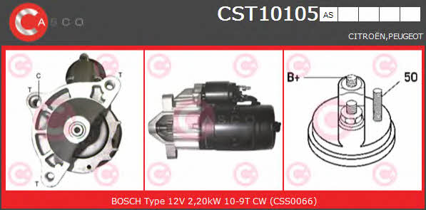 Casco CST10105AS Starter CST10105AS: Buy near me at 2407.PL in Poland at an Affordable price!