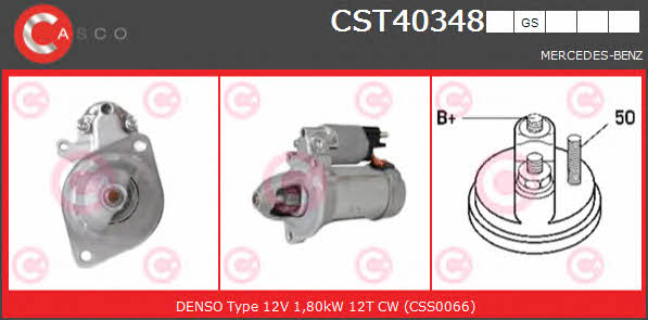 Casco CST40348GS Starter CST40348GS: Buy near me in Poland at 2407.PL - Good price!