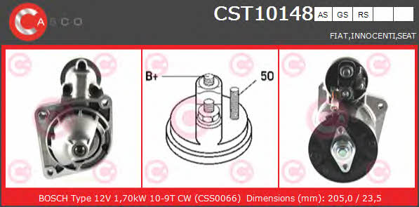 Casco CST10148RS Стартер CST10148RS: Купить в Польше - Отличная цена на 2407.PL!