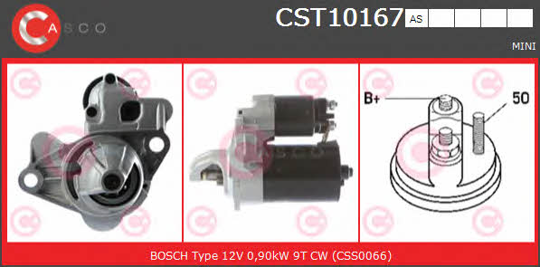 Casco CST10167AS Стартер CST10167AS: Отличная цена - Купить в Польше на 2407.PL!