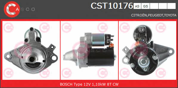 Casco CST10176GS Starter CST10176GS: Buy near me in Poland at 2407.PL - Good price!