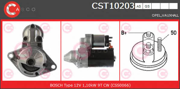 Casco CST10203GS Стартер CST10203GS: Отличная цена - Купить в Польше на 2407.PL!