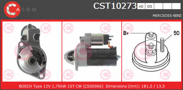 Casco CST10273GS Starter CST10273GS: Buy near me in Poland at 2407.PL - Good price!