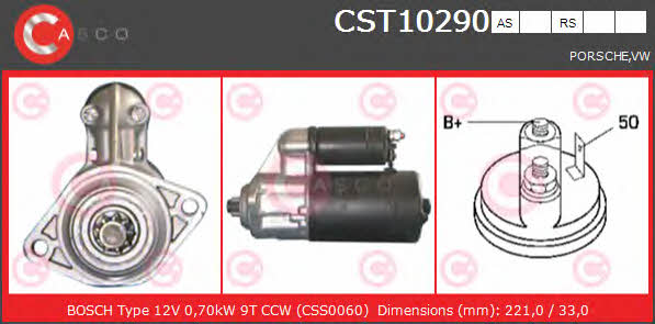 Casco CST10290AS Starter CST10290AS: Buy near me in Poland at 2407.PL - Good price!