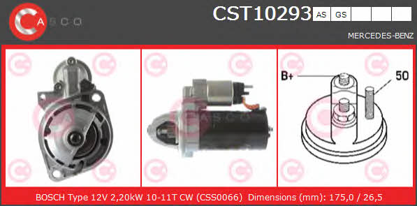 Casco CST10293GS Starter CST10293GS: Buy near me in Poland at 2407.PL - Good price!