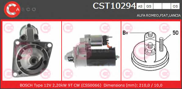 Casco CST10294GS Starter CST10294GS: Buy near me at 2407.PL in Poland at an Affordable price!