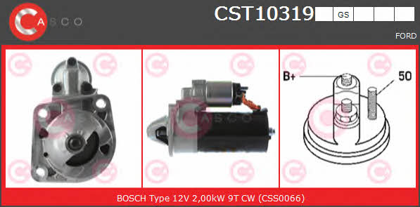 Casco CST10319GS Стартер CST10319GS: Отличная цена - Купить в Польше на 2407.PL!