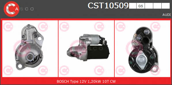Casco CST10509GS Стартер CST10509GS: Купити у Польщі - Добра ціна на 2407.PL!