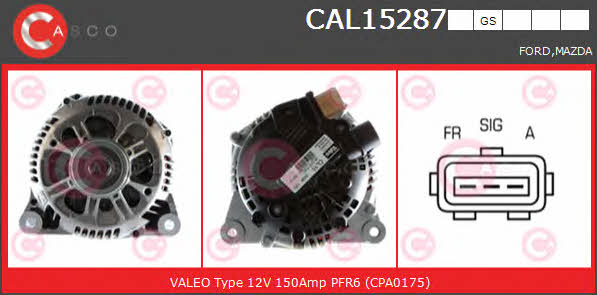 Casco CAL15287GS Alternator CAL15287GS: Buy near me in Poland at 2407.PL - Good price!
