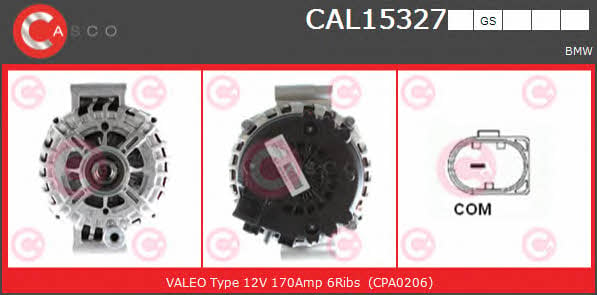 Casco CAL15327GS Alternator CAL15327GS: Buy near me in Poland at 2407.PL - Good price!
