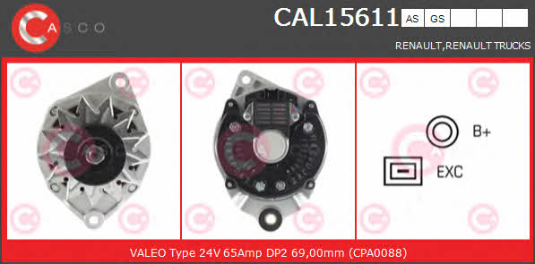 Casco CAL15611GS Generator CAL15611GS: Kaufen Sie zu einem guten Preis in Polen bei 2407.PL!