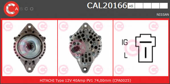 Casco CAL20166AS Generator CAL20166AS: Kaufen Sie zu einem guten Preis in Polen bei 2407.PL!