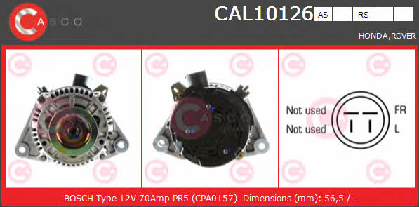 Casco CAL10126AS Generator CAL10126AS: Kaufen Sie zu einem guten Preis in Polen bei 2407.PL!
