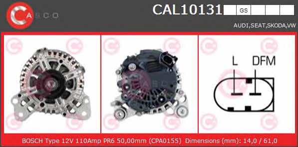 Casco CAL10131GS Alternator CAL10131GS: Dobra cena w Polsce na 2407.PL - Kup Teraz!