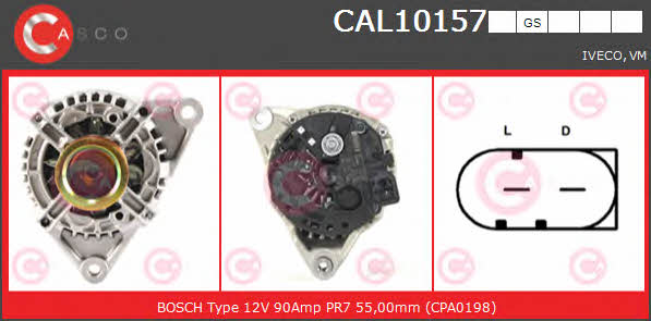 Casco CAL10157GS Генератор CAL10157GS: Купити у Польщі - Добра ціна на 2407.PL!