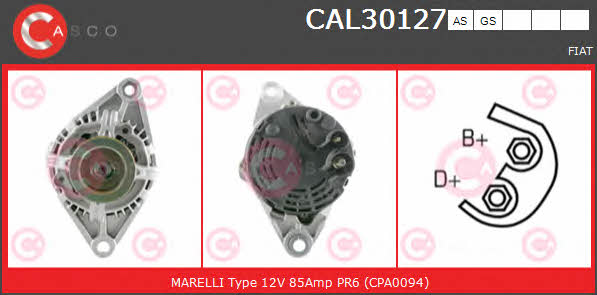 Casco CAL30127AS Генератор CAL30127AS: Приваблива ціна - Купити у Польщі на 2407.PL!