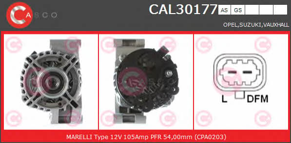Casco CAL30177AS Generator CAL30177AS: Kaufen Sie zu einem guten Preis in Polen bei 2407.PL!