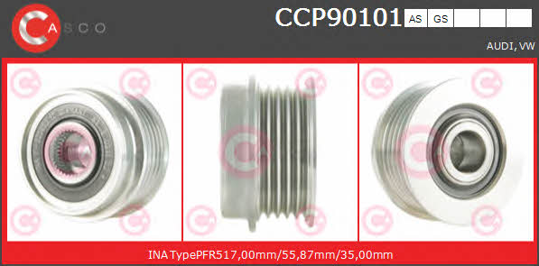 Casco CCP90101AS Riemenscheibe lichtmaschine CCP90101AS: Kaufen Sie zu einem guten Preis in Polen bei 2407.PL!