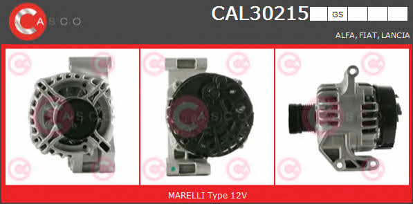 Casco CAL30215GS Alternator CAL30215GS: Buy near me in Poland at 2407.PL - Good price!