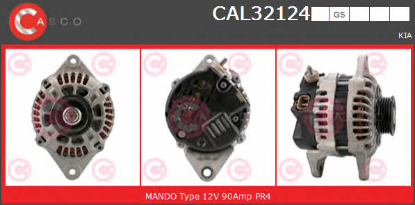 Casco CAL32124GS Alternator CAL32124GS: Buy near me in Poland at 2407.PL - Good price!