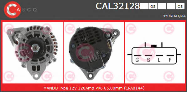 Casco CAL32128GS Alternator CAL32128GS: Dobra cena w Polsce na 2407.PL - Kup Teraz!
