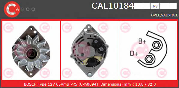 Casco CAL10184RS Alternator CAL10184RS: Dobra cena w Polsce na 2407.PL - Kup Teraz!