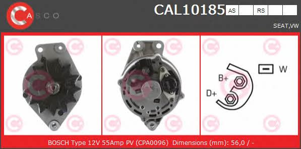 Casco CAL10185RS Генератор CAL10185RS: Отличная цена - Купить в Польше на 2407.PL!