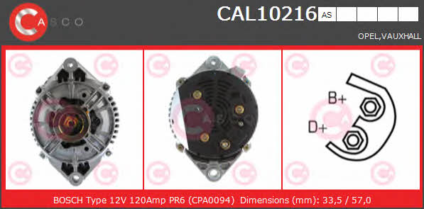 Casco CAL10216AS Generator CAL10216AS: Kaufen Sie zu einem guten Preis in Polen bei 2407.PL!