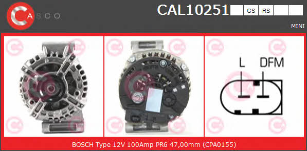 Casco CAL10251RS Generator CAL10251RS: Kaufen Sie zu einem guten Preis in Polen bei 2407.PL!