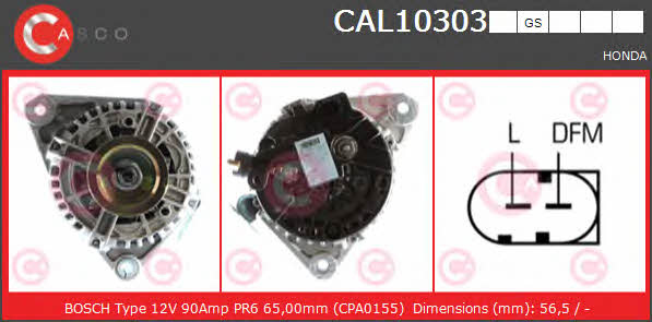 Casco CAL10303GS Generator CAL10303GS: Bestellen Sie in Polen zu einem guten Preis bei 2407.PL!