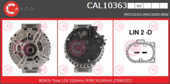 Casco CAL10363GS Generator CAL10363GS: Kaufen Sie zu einem guten Preis in Polen bei 2407.PL!