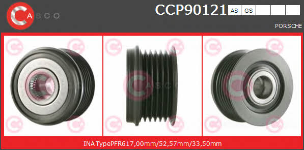 Casco CCP90121AS Riemenscheibe lichtmaschine CCP90121AS: Kaufen Sie zu einem guten Preis in Polen bei 2407.PL!