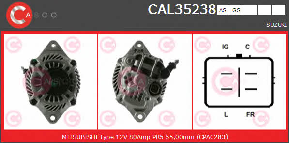 Casco CAL35238GS Generator CAL35238GS: Kaufen Sie zu einem guten Preis in Polen bei 2407.PL!