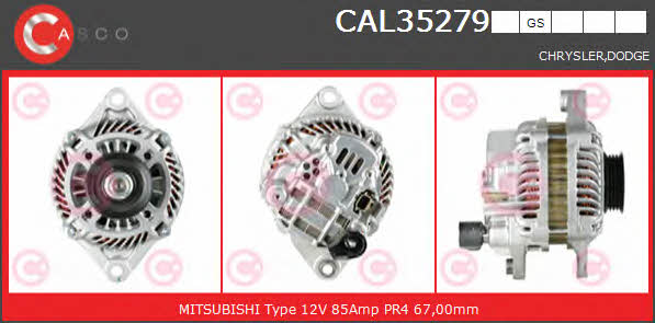 Casco CAL35279GS Alternator CAL35279GS: Dobra cena w Polsce na 2407.PL - Kup Teraz!