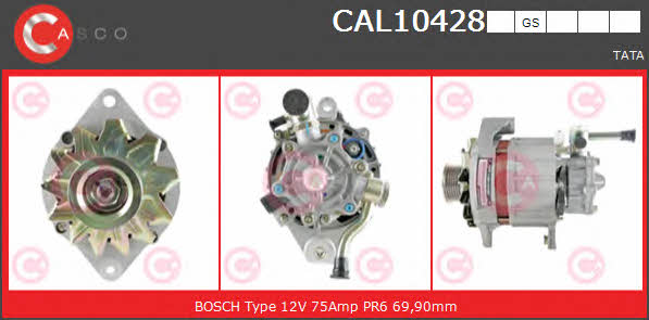 Casco CAL10428GS Alternator CAL10428GS: Buy near me in Poland at 2407.PL - Good price!