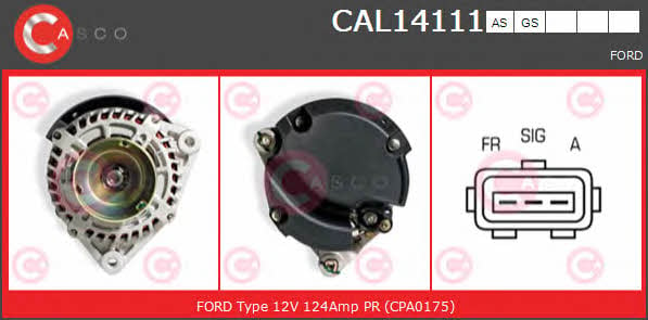 Casco CAL14111GS Generator CAL14111GS: Kaufen Sie zu einem guten Preis in Polen bei 2407.PL!