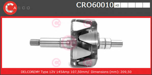 Casco CRO60010AS Ротор генератора CRO60010AS: Отличная цена - Купить в Польше на 2407.PL!