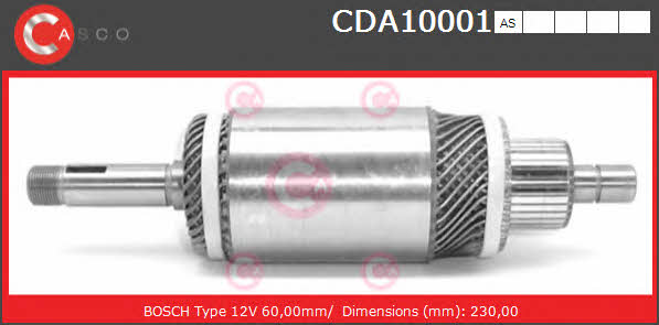 Casco CDA10001AS Ротор генератора CDA10001AS: Отличная цена - Купить в Польше на 2407.PL!