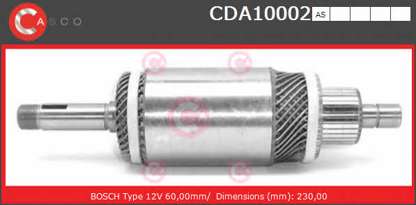 Casco CDA10002AS Rotor generator CDA10002AS: Buy near me in Poland at 2407.PL - Good price!