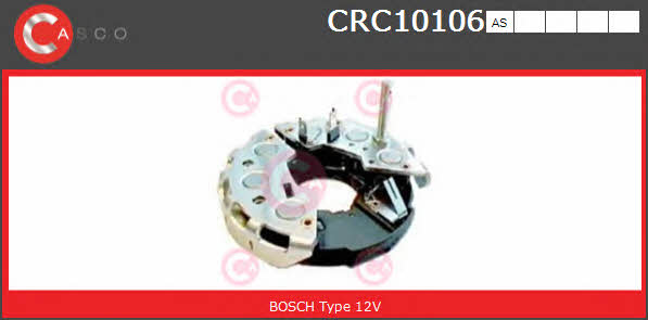 Casco CRC10106AS Rectifier, alternator CRC10106AS: Buy near me in Poland at 2407.PL - Good price!