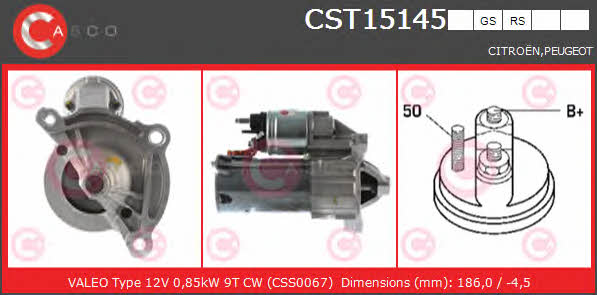 Casco CST15145GS Starter CST15145GS: Buy near me in Poland at 2407.PL - Good price!